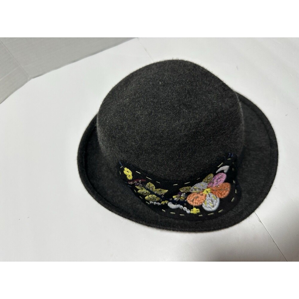 Accessory Collective Black Bowler Fedora Hat - Picture 3 of 7